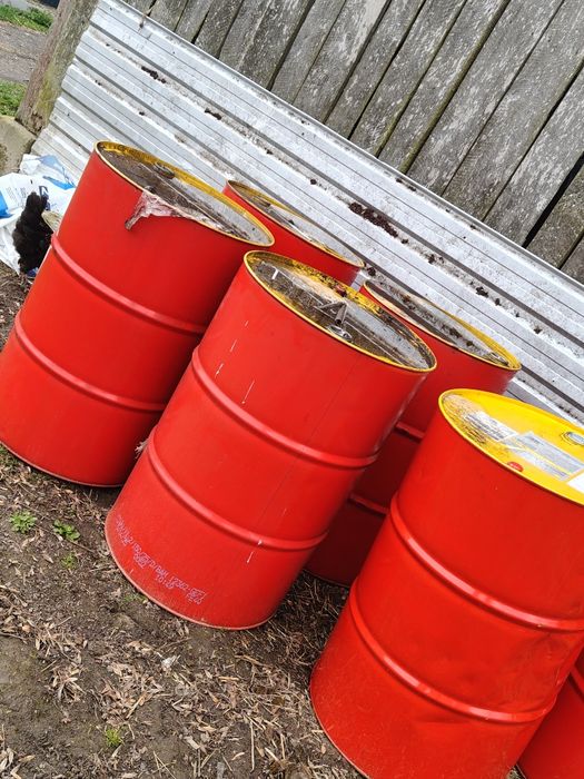 Beczki 200l po oleju