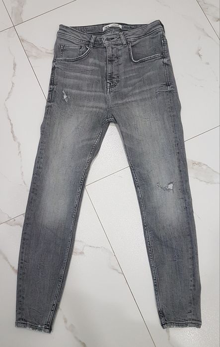 Damskie spodnie jeansowe ZARA r.38