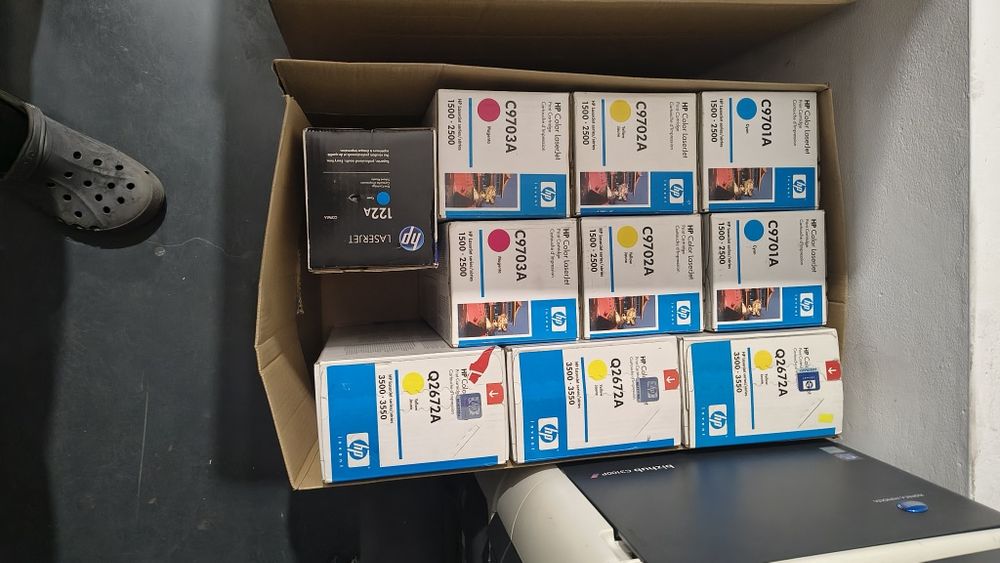 Toner HP oki  brother canon Lexmark i inne