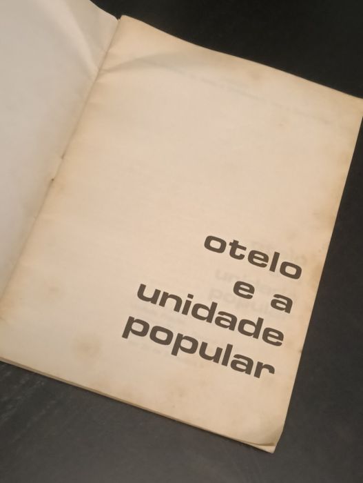 Livro  Otelo e a Unidade Popular