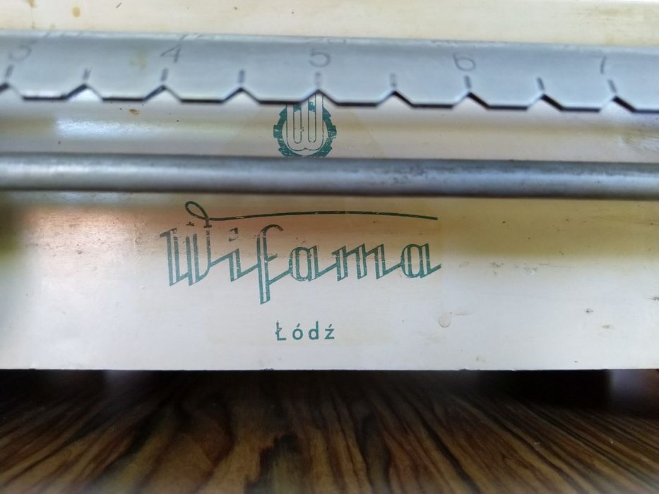 Stara waga kuchenna PRL - Wifama Łódź