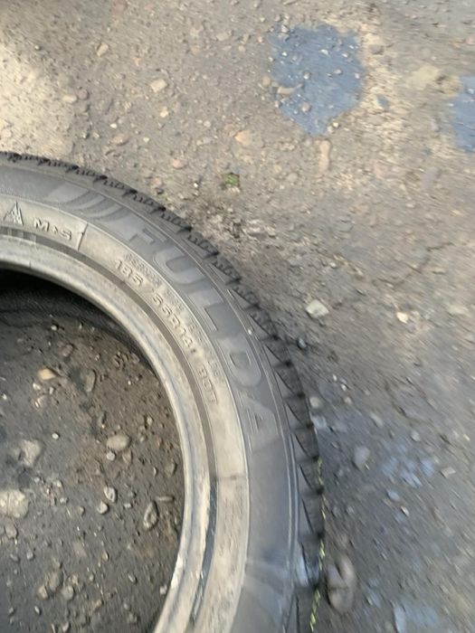 Шини 185/55 R14 пара Fulda 7,3мм, зима, 2022р
