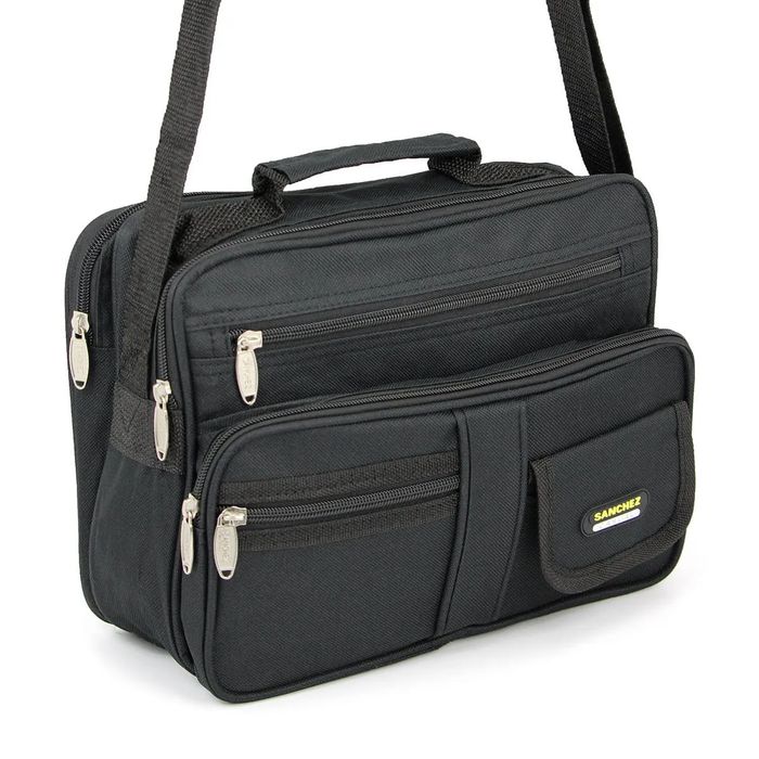 torba męska średnia sanchez casual black