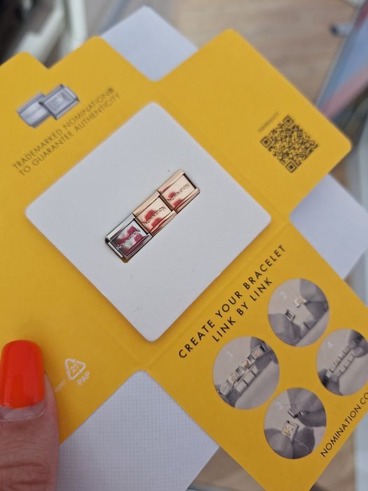 Ogniwka do bazy Nomination x2 rose gold