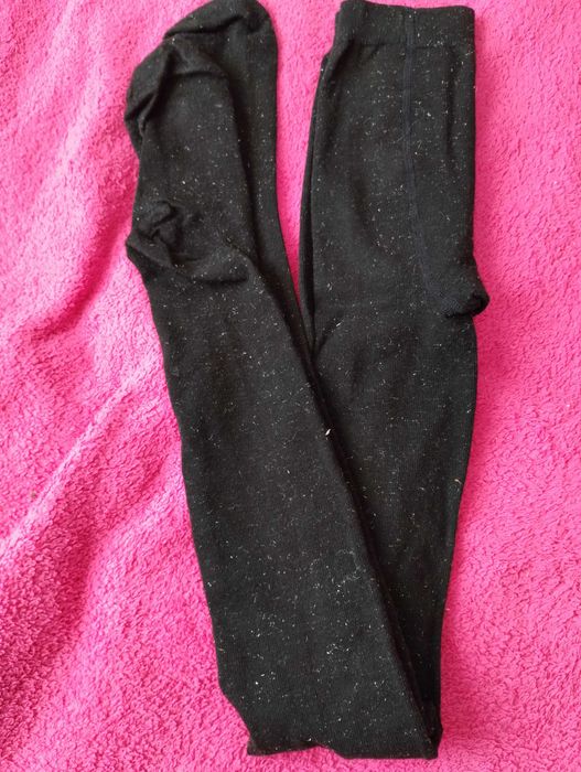 Ciepłe czarne brokatem jak nowe , Święta i Sylwester