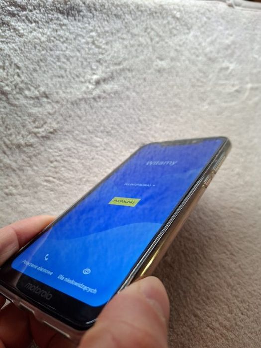 Biała Motorola One DualSIM 4GB RAM/64GB Okazja