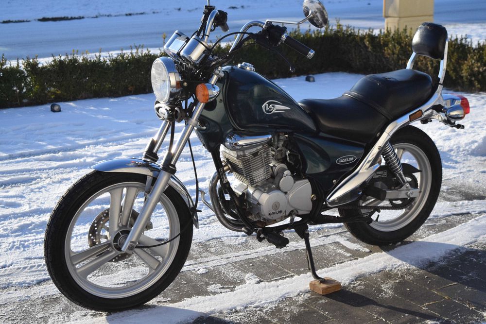 Daelim VS 125 w oryginalnym stanie,  1 ręka, dok. na km, DE, na kat.B