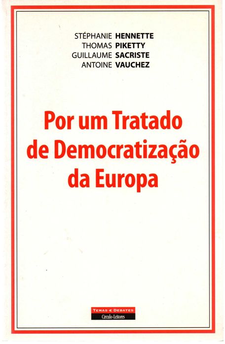 Por um tratado de democratização da Europa
