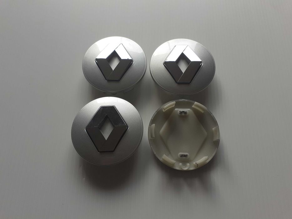 Centros/tampas jante completos Renault com 54, 56, 57, 60, 65 e 68 mm