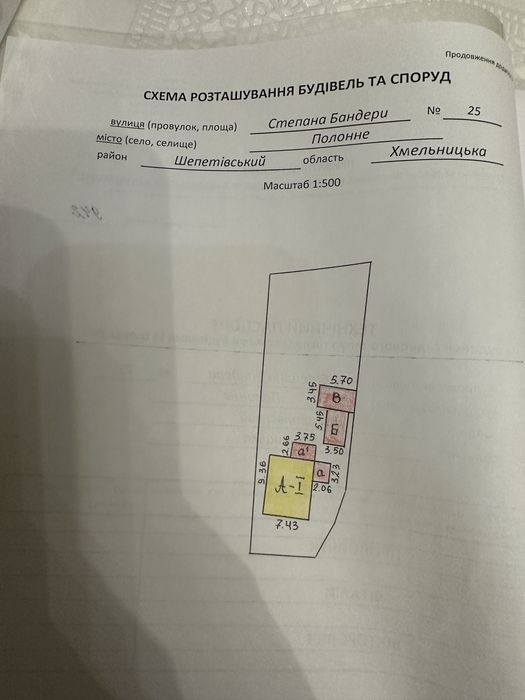 Продається будинок, при вїзді у центральний ринок м.Полонне