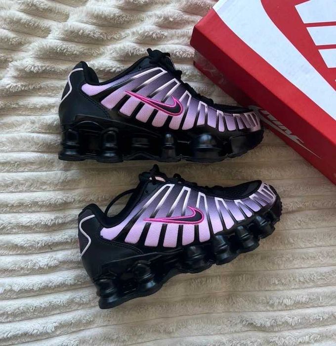 Nike Shox TL Black Playful Pink r.39