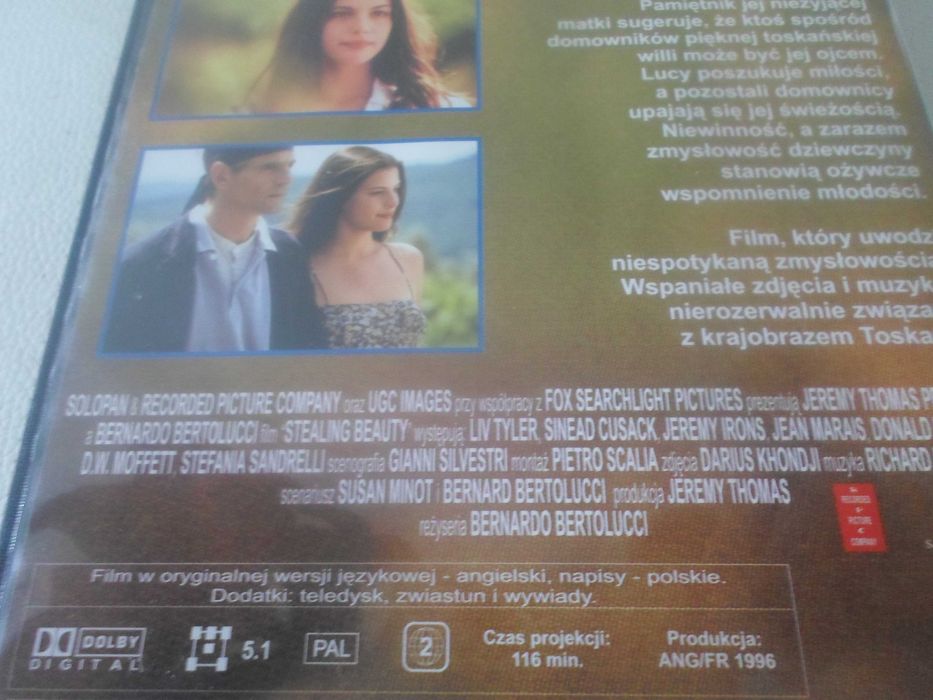 Ukryte Pragnienia, dramat, film DVD.