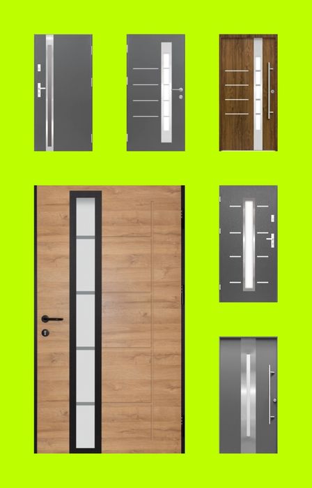 Drzwi kompozytowe ciepłe