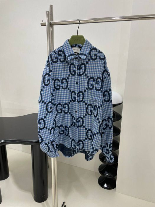 Сорочка Gucci! З бірками! Розмір М-L! Розпродаж люксових речей до 70%