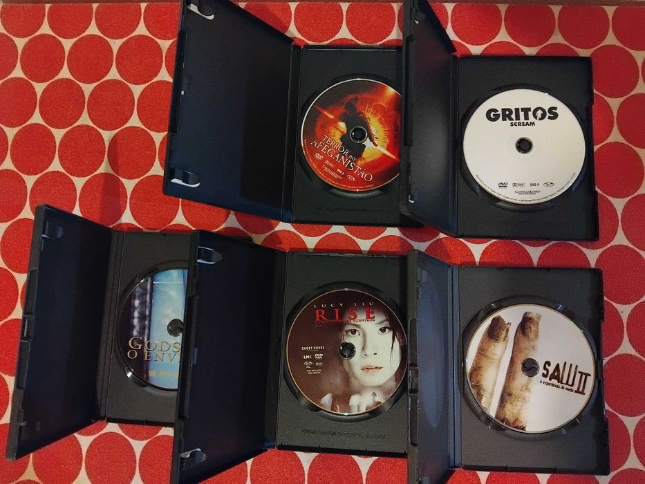 DVD's diversos como novos