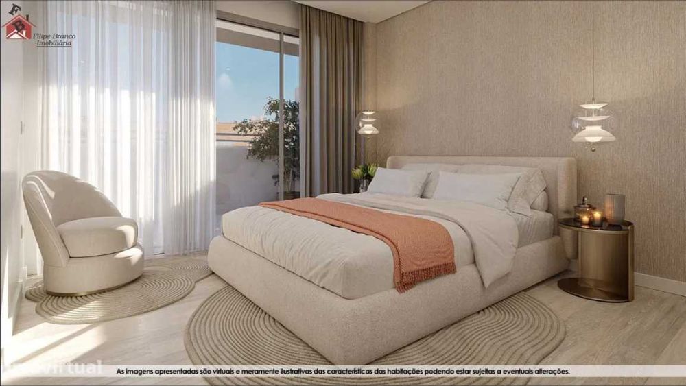 Aluga-se T2+1 Miramar III Gaia - 1700€ 2 frentes, 2 varandas