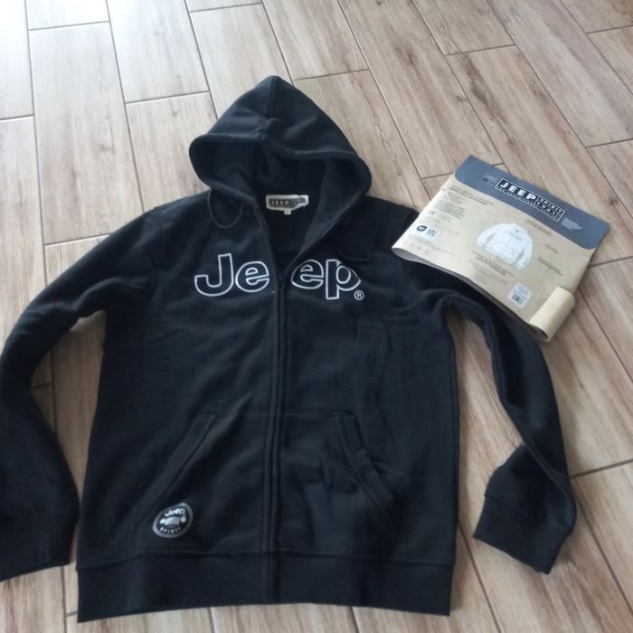 Jeep-Nowa bluza męska z kapturem-xl