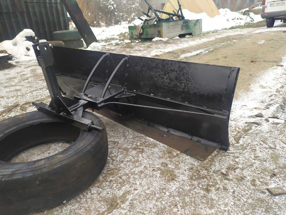 Лопата відвал отвал. 150 см. 4 мм. Висота 40 см. 3 точки.