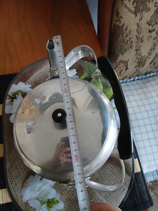 Czajnik aluminiowy Radziecki elektryczny