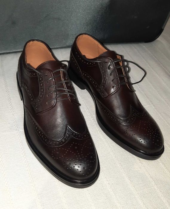 Sapato Formal Just Man em Pele Polida 41 Novos