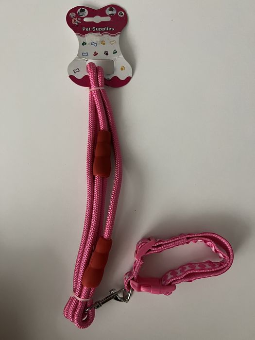 Smycz z obrożą Nowa