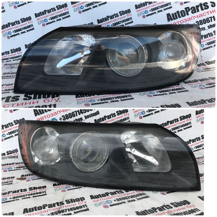Фара VOLVO S40 V50 Вольво С40 В50 s40 v50 галоген фари фары оптика фон