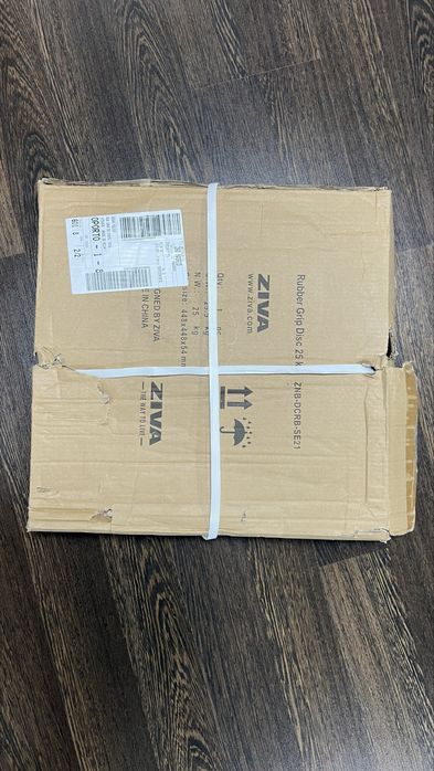 2x discos musculação 25kg ZIVA Novos