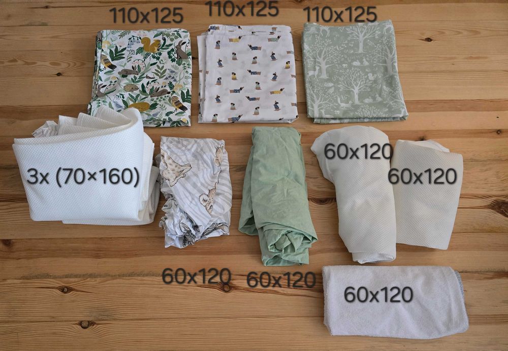 Zestaw , pościel niemowlęca Ikea, ochraniacz na materac IKEA