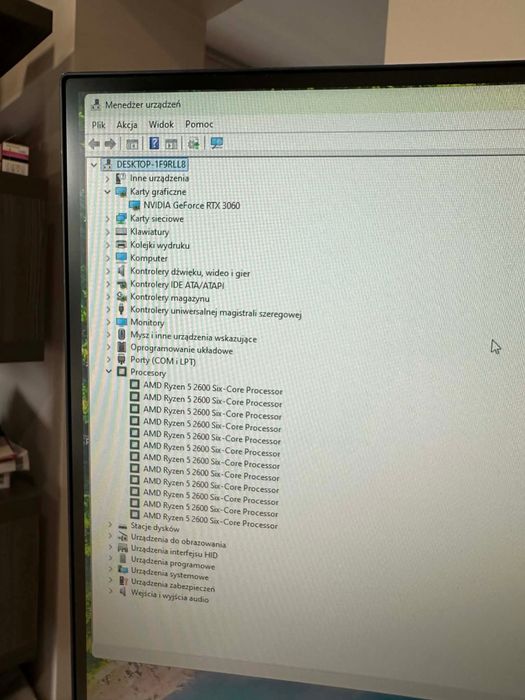 Karta graficzna nvidia  geforce RTX  3060