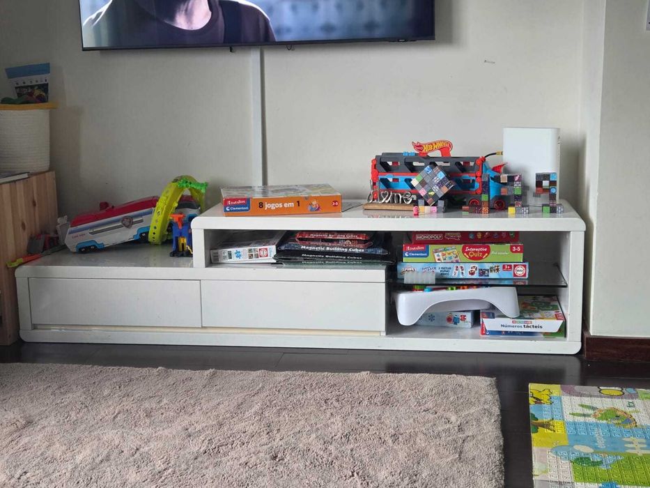 Móvel de TV de Sala branco