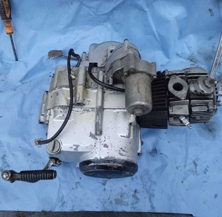 Двигатель на мопед Альфа , Актив , Дельта , Мусстанг  110 кубов