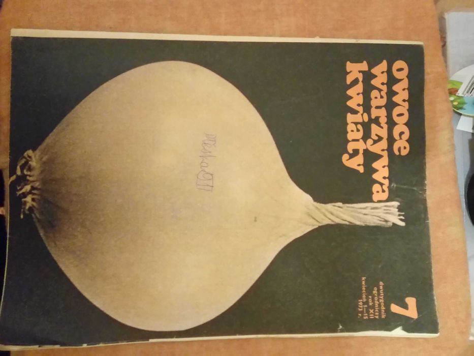 Owoce warzywa kwiaty dwutygodnik 7 1973 ogrodniczy gazeta czasopismo