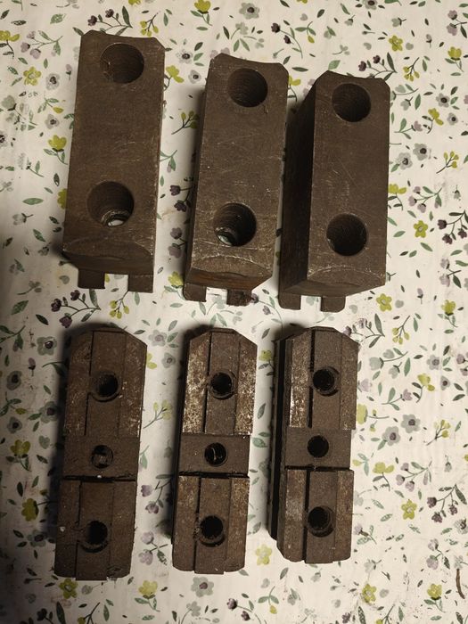 Sprzedam nowe i używane szczęki do uchwytu tokarskiego