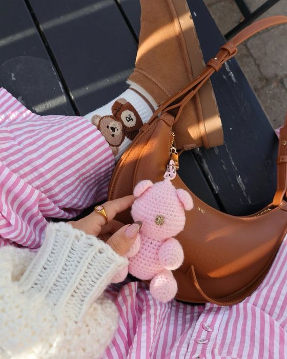 Сумочка жіноча JW PEI, колір шоколадна карамель сумка оригінал