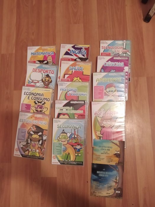 Livros vários e coleções completas crianças e jovens