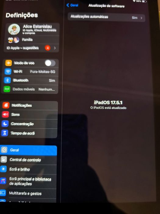 iPad 6ª Geração 128GB (Wi-Fi + Cellular) - Impecável / Space Gray