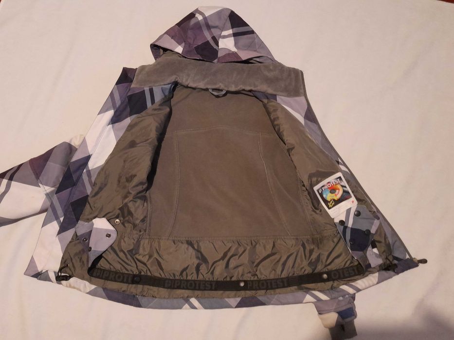 kurtka narciarska termoaktywna SoftShell, membrana 5000 Protest 164cm