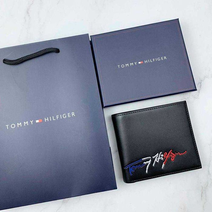 Кошелек с натуральной кожи TOMMY HILFIGER