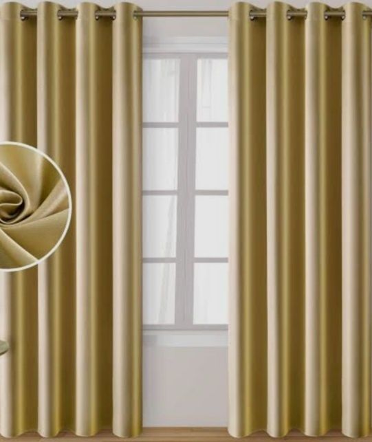 cortinas dourado