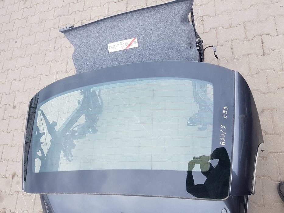 Bmw 3 E93 Cabrio Dach A22 Sparkling Graphite