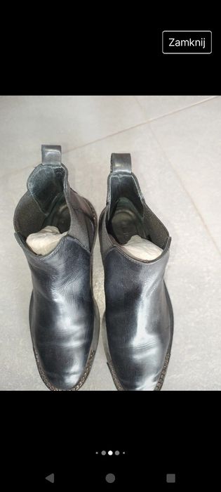 Botki skóra naturalna r.37