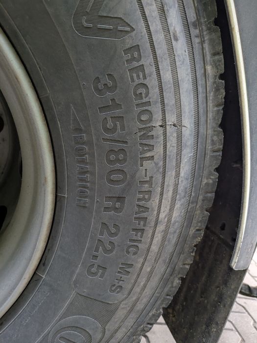 Opona  315/80 22,5 Opona Continental HDR2+