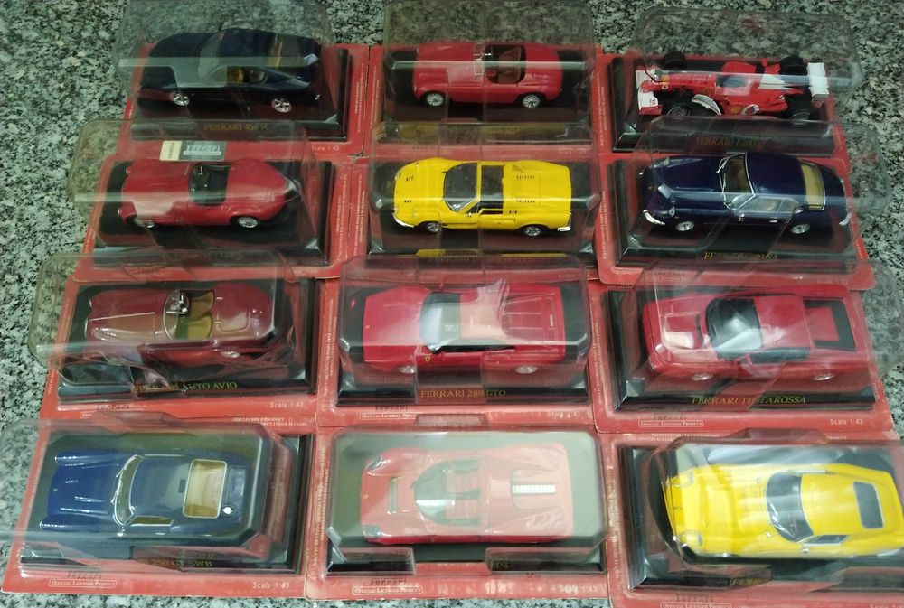 Miniaturas Coleção Ferrari