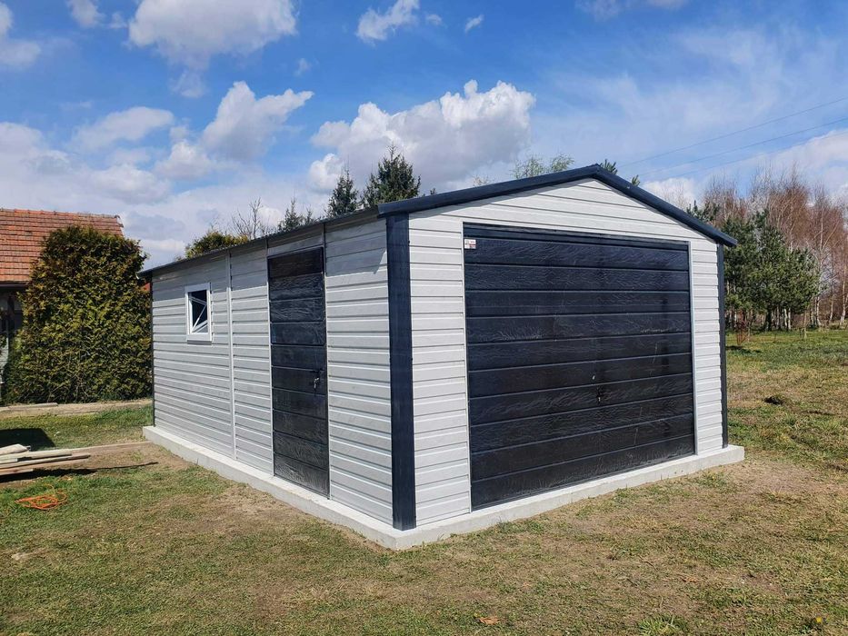 Garaż blaszany 4x6 , blaszaki ,wiaty, magazyny, solidna konstrukcja