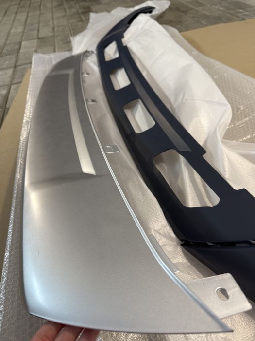 Спойлер; губа; накладка хром на Audi q5; Ауді ку5 80а fy