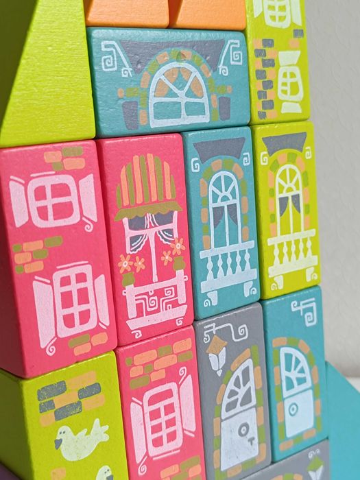 Дерев'яний конструктор Казкове місто від Cubika