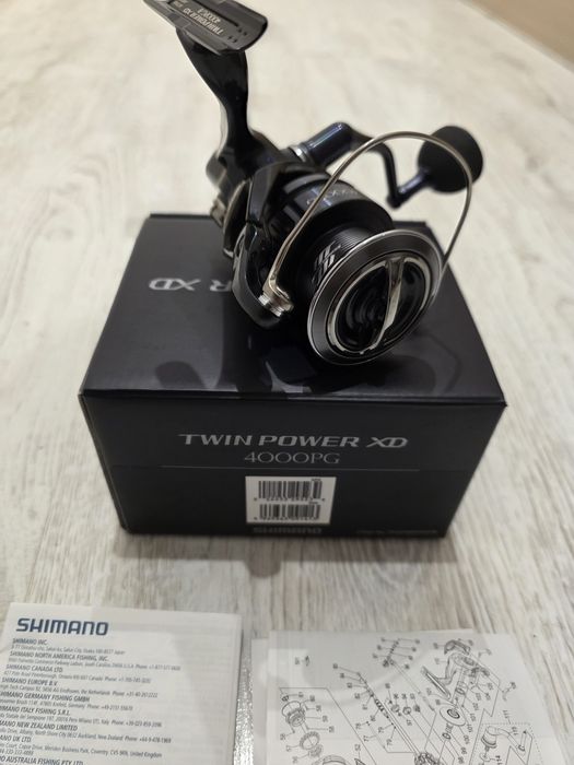 Kolowrotek SHIMANO TWIN POWER XD 4000PG Nowy