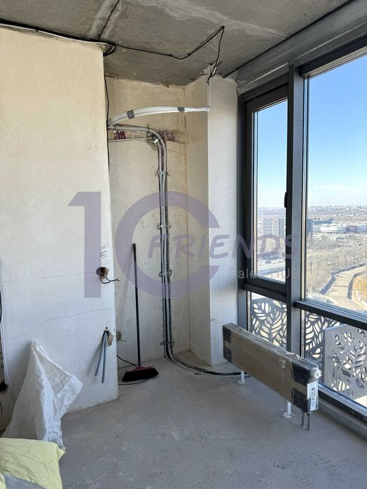 2-к в панорамі з частковим ремонтом ЖК Метрополіс,Теремки,Республіка