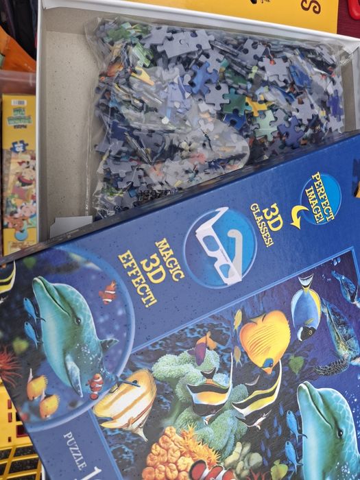 Puzzle Clementoni Magic 3D 1000 Peças com Óculos 3D