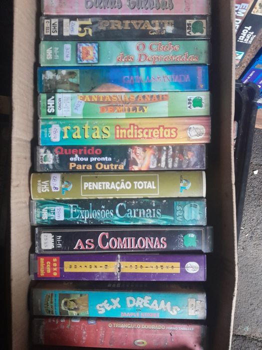 13 Filmes vhs adultos  anos 90